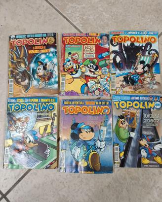 Lotto 6  fumetti Topolino anno 2009