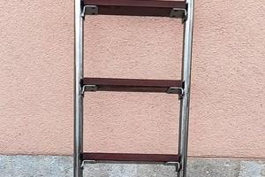 Scaletta per barca/motoscafo in acciaio 6 gradini