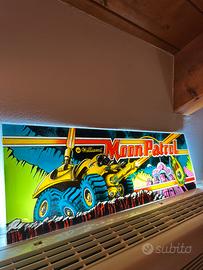 Moon Patrol original marquee
