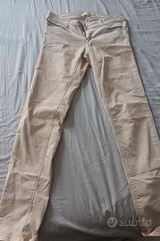 Pantalone da donna colore beige