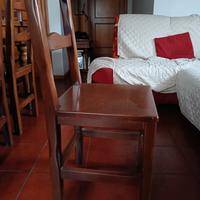 sedie di faggio massello