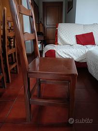 sedie di faggio massello