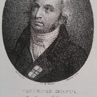 Libro antico - Poesie di Vincenzo Monti del 1829