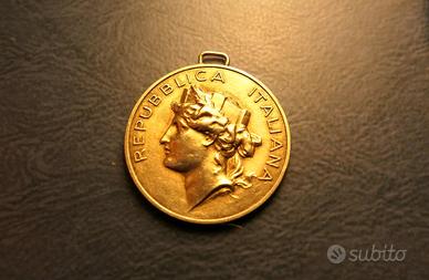 Medaglia Viaggio Saragat Roma-Buenos Aires 1965 Ag