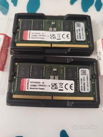 64GB DDR5 SODIMM (2X32GB) KINGSTON MEMTEST 