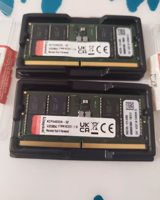 64GB DDR5 SODIMM (2X32GB) KINGSTON MEMTEST 