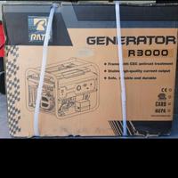 GENERATORE RATO R3000 3KW MONOFASE BENZINA CON AVR