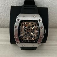 Orologio Richard Mille Nero e Argento