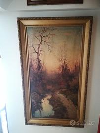 Grande quadro di G. Buttolo con cornice preziosa