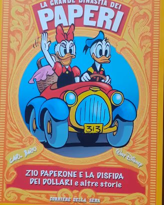 Cinque libri di fumetti Walt Disney