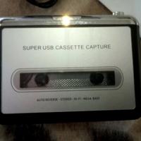 Lettore cassette con usb