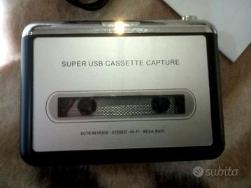 Lettore cassette con usb