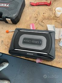 Subwoofer flat kenwood ksc-sw11