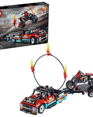 LEGO technic stunt SHOW TRUCK E BIKE 