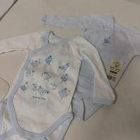 Body neonato Petit Bateau 3 mesi 60 cm