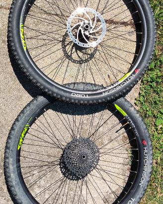 Ruote mtb 27.5 Rockrider Sun Ringle Duroc Toro set