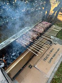 Griglia fornacella arrosticini