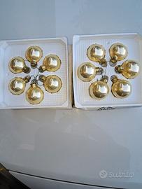 addobbi di natale palline vintage