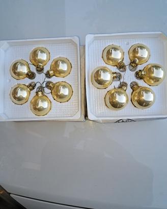 addobbi di natale palline vintage
