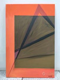 QUADRO MODERNO DIPINTO A MANO OLIO SU TELA ASTRATT