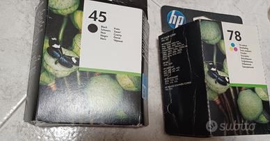 cartucce HP45 e HP78