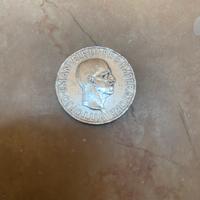 Moneta Vittorio Emanuele lire 10.Anno 1936