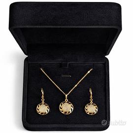 Collana & orecchini set gioielli elegante
