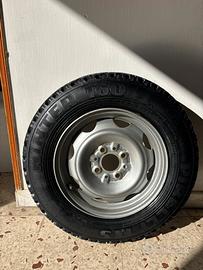 Cerchio Panda 4x4 Y10 gomma Pirelli