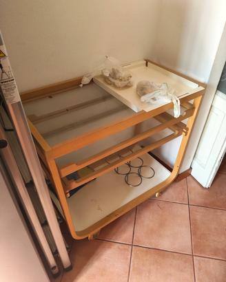carrello da cucina con ruote 