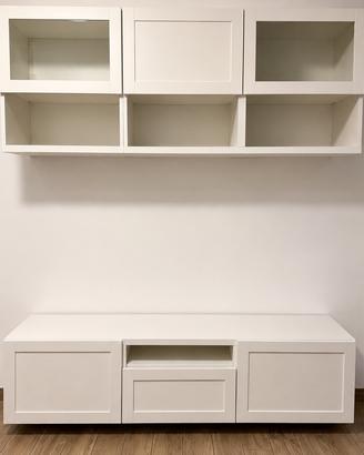 IKEA BESTÅ soggiorno completo TV + pensili