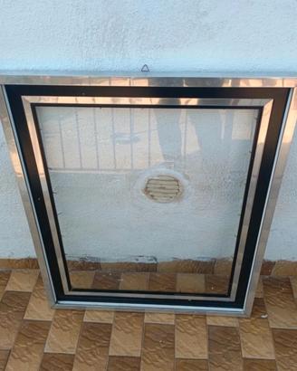 grande cornice per quadri vintage - vetro 