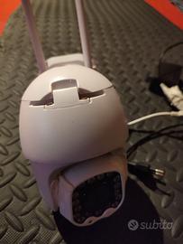 Telecamera videosorveglianza rotativa