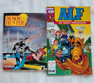 2 Fumetti N. 1 - ALF (1989) + DEMON HUNTER (1993)