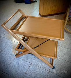 Carrello Porta Vivande Pieghevole Foppapedretti