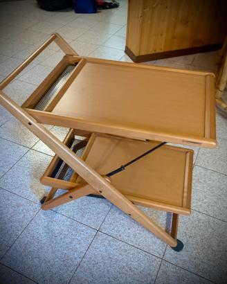 Carrello Porta Vivande Pieghevole Foppapedretti