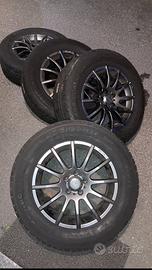 4 gomme+ 4 cerchi in lega per audi q5 e compat