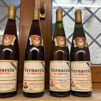 4 bottiglie di Vernaccia di Oristano Anno 1979