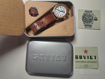 Orologio Soviet anni 80 quartz waterresistant