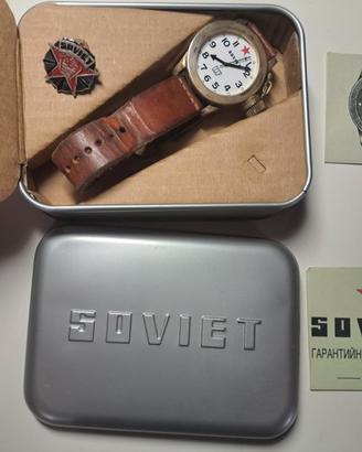 Orologio Soviet anni 80 quartz waterresistant
