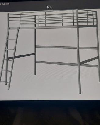 ikea letto soppalco  tromso