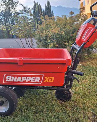 carriola elettrica Snapper come nuova