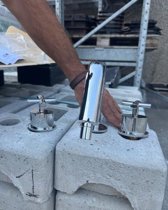Miscelatore bidet 3 fori