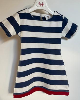 Vestito mezze maniche Roll & Skates 4anni cotone