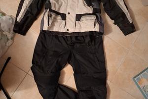 giacca moto xl più pantaloni