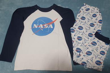 Pigiama lungo Nasa bambino 9-10 anni, 140 cm