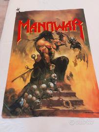 Bandiera da parete 1994 © Manowar vintage