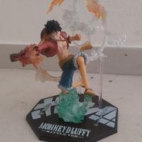 Action Figure One Piece Luffy Pugno Red Hawk Rufy