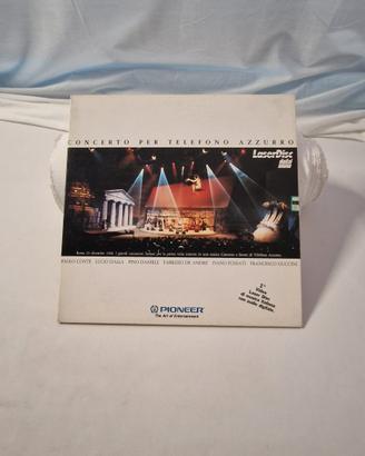 Laserdisc concerto per telefono azzurro