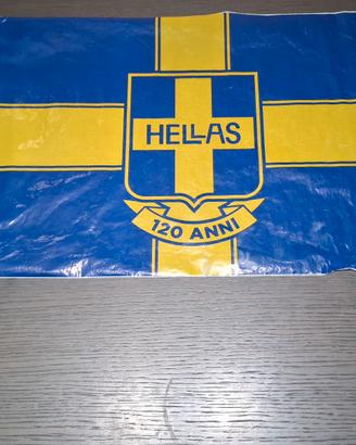 Bandierina Hellas Verona 120 anni stadio con asta