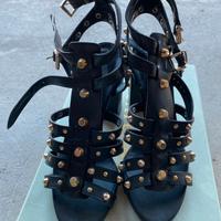 Scarpe con tacco sandalo Kammi in pelle n. 37